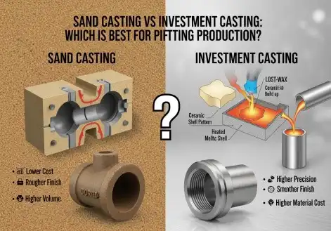 Sand Casting vs Investment Casting: Which Is Best for Pipe Fitting Production?